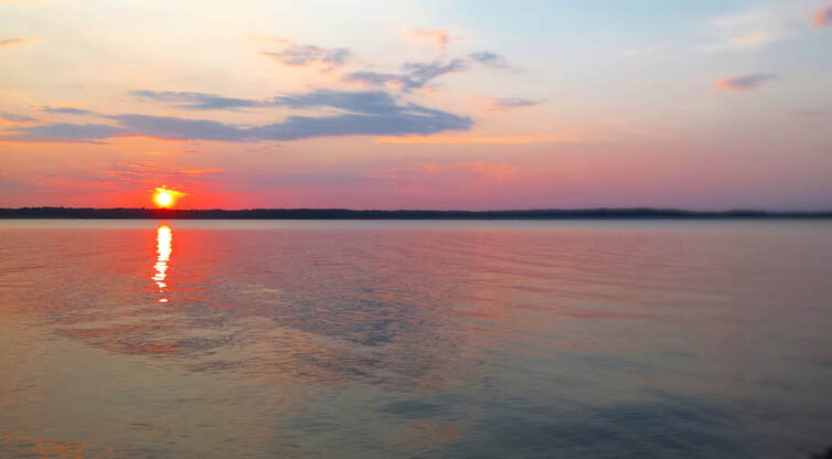 West Point Lake Sunset
